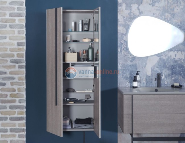 Пенал Jacob Delafon Nouvelle Vague 60 см, EB3046RU-G91, цвет аквамарин глянцевый Пенал Jacob Delafon Nouvelle Vague 60 см, EB3046RU-G91, цвет аквамарин глянцевый