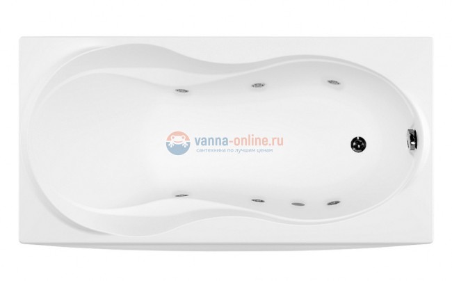 Ванна акриловая Aquanet Grenada 00203971 180 x 80 см