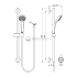Промо-комплект смесителей 3 в 1 Ideal Standard CERATHERM T25 BC984AA Промо-комплект смесителей 3 в 1 Ideal Standard CERATHERM T25 BC984AA