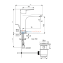 Промо-комплект смесителей 3 в 1 Ideal Standard CERATHERM T25 BC984AA Промо-комплект смесителей 3 в 1 Ideal Standard CERATHERM T25 BC984AA