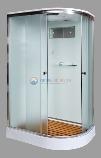 Душевая кабина Deto D D102S L/R 120 x 80 см, с крышей