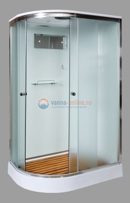 Душевая кабина Deto D D102S L/R 120 x 80 см, с крышей