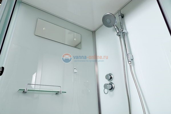 Душевая кабина Deto D D102S L/R 120 x 80 см, с крышей