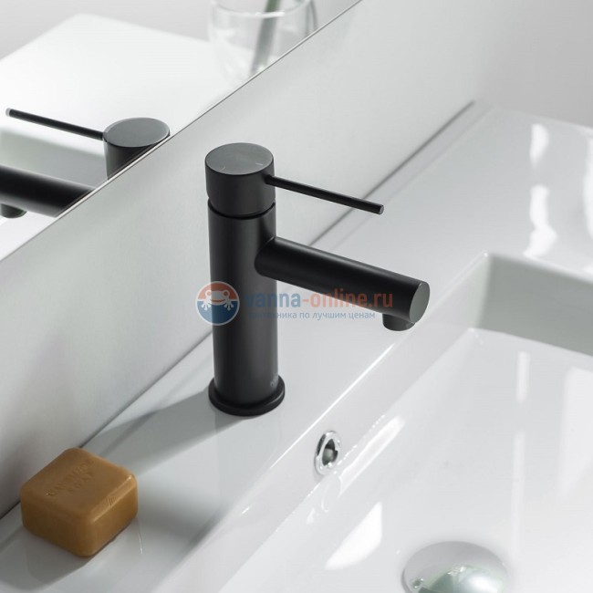 Смеситель Timo Saona 2361/03F для раковины, черный Смеситель Timo Saona 2361/03F для раковины, черный