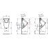Писсуар Ideal Standard ECCO-EUROVIT K553901 Писсуар Ideal Standard ECCO-EUROVIT K553901