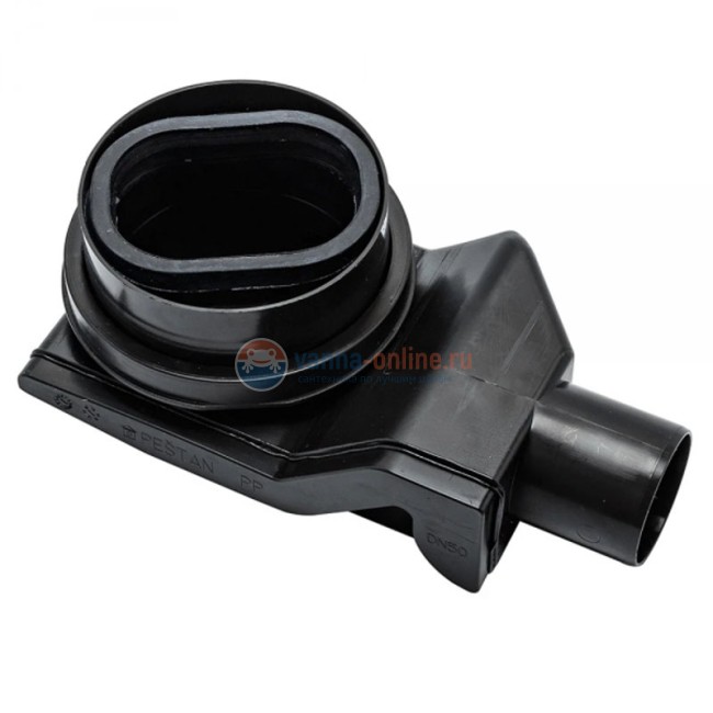 Душевой лоток Pestan Confluo Frameless Line 550 White Glass, решетка - белое глянцевое стекло/хром матовый 13701212