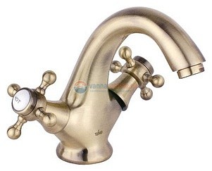 Смеситель для раковины Timo Nelson 1911/02F Антик Смеситель для раковины Timo Nelson 1911/02F Антик