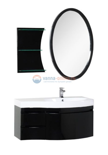 Зеркало Aquanet Опера/Сопрано 70 00169607, цвет белый