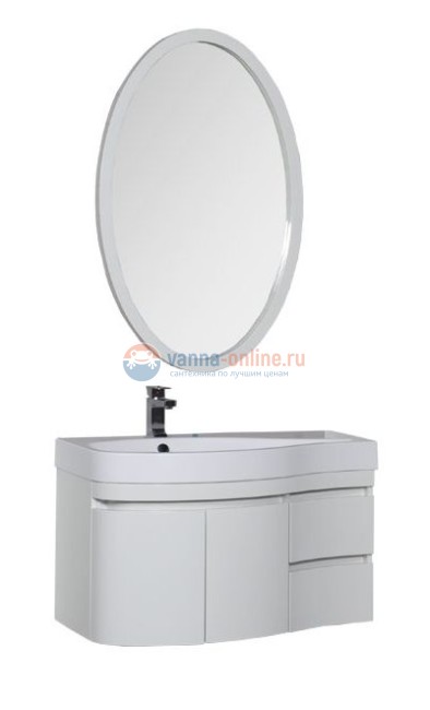 Зеркало Aquanet Опера/Сопрано 70 00169607, цвет белый