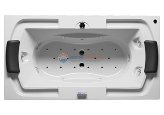 Ванна гидромассажная Riho Thermae Line Lisette 195х105 см Ванна гидромассажная Riho Thermae Line Lisette 195х105 см