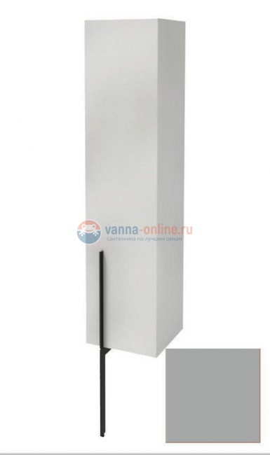 Пенал Jacob Delafon Nouvelle Vague 35 см, EB3047D-S46, цвет пепельный сатин, правый