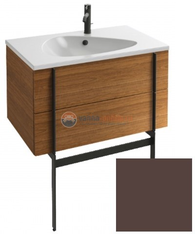 Тумба под раковину Jacob Delafon Nouvelle Vague 80 EB3030-M59, цвет - ледяной коричневый матовый