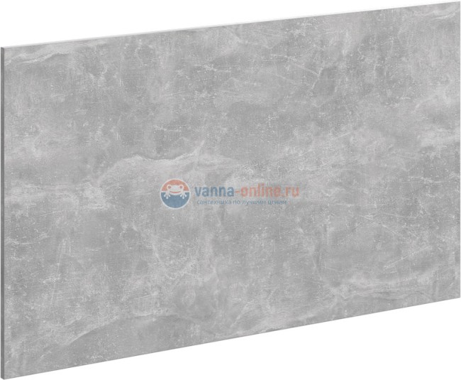Фасад тумбы под раковину Aqwella Mobi MOB0708BS 80 см, бетон светлый