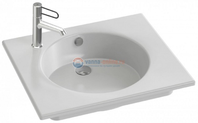 Раковина-столешница Jacob Delafon Odeon Rive Gauche EXBA112-Z-00, 60 см Раковина-столешница Jacob Delafon Odeon Rive Gauche EXBA112-Z-00, 60 см