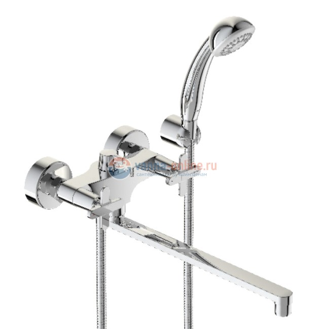 Смеситель для ванны и душа Vidima Art BA330AA, хром Смеситель для ванны и душа Vidima Art BA330AA, хром