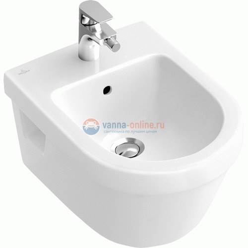 Биде Villeroy&Boch Omnia architectura Design 5484 0001, подвесное Биде Villeroy&Boch Omnia architectura Design 5484 0001, подвесное