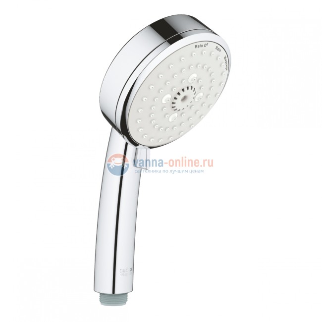 Ручной душ Grohe New Tempesta Cosmopolitan 100 III 27574002, с ограничителем расхода воды