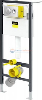 Инсталляция для подвесного унитаза Viega Visign for Style 20 Prevista Dry 792855, с кнопкой Инсталляция для подвесного унитаза Viega Visign for Style 20 Prevista Dry 792855, с кнопкой