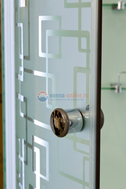 Душевая кабина Deto Em EM1511 L/R LED 110 x 80 см, с крышей, с Led подсветкой