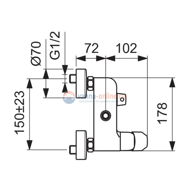 Душевая система Vidima Balance BA271AA