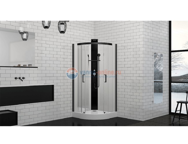 Душевая кабина Black&White Galaxy G8701, 90 x 90 см
