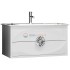Тумба под раковину opadiris ибица  90 подвесная, 00-00003606, белый/хром