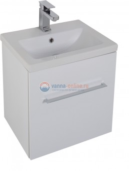 Тумба под раковину Aquanet Порто 50 белый, 00195729