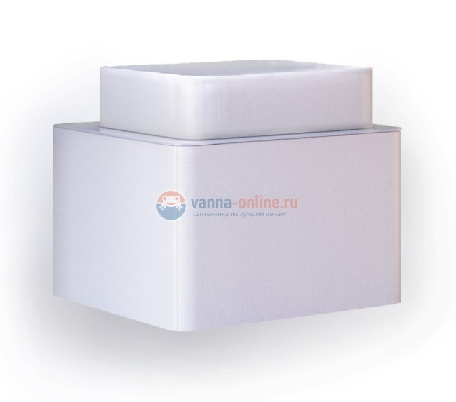 Тумба под раковину Raval Pure 56 Pur.01.56/P/W, подвесная, белая