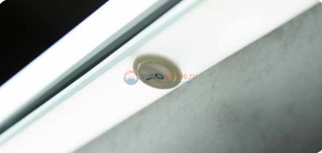 Зеркало BelBagno SPC-MAR-1000-600-LED-BTN 100 x 60 см со встроенным светильником и кнопочным выключателем