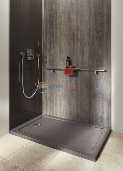 Поддон Jacob Delafon Flight 80 x 80 см, E62441-F-00 с антискользящим покрытием