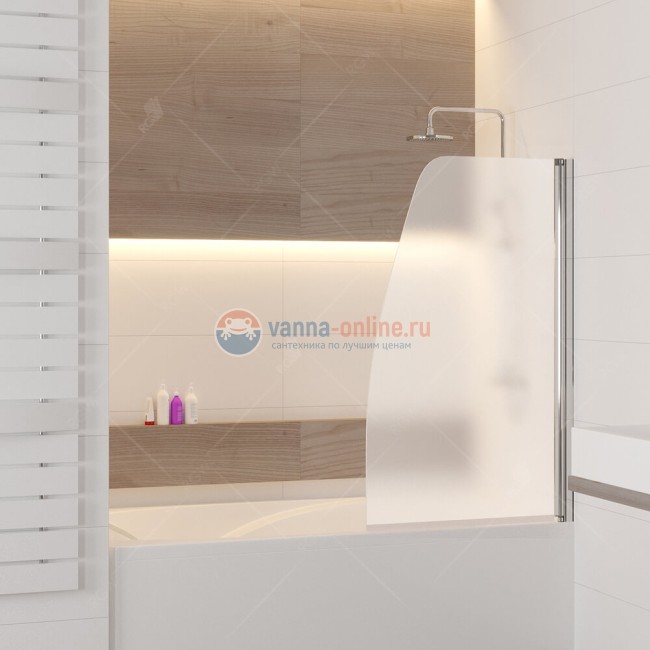 Шторка на ванну RGW SC-36, 01113609-21, 90 x 150 см стекло матовое, хром Шторка на ванну RGW SC-36, 01113609-21, 90 x 150 см стекло матовое, хром