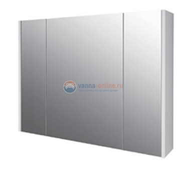 Зеркальный шкаф Dreja Prime 90 см, 99.9306 подвесной, белый Зеркальный шкаф Dreja Prime 90 см, 99.9306 подвесной, белый