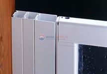 Шторка для ванн Ravak AVDP3-150 алюминевый профиль, пластик Rain