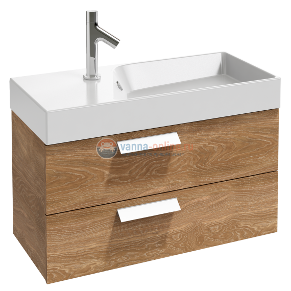 Тумба под раковину Jacob Delafon Rythmik EB1303-E10 цвет Квебекский Дуб