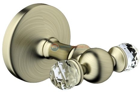 Двойной крючок Art&Max Antic Crystal AM-2686SJ-Br, бронза