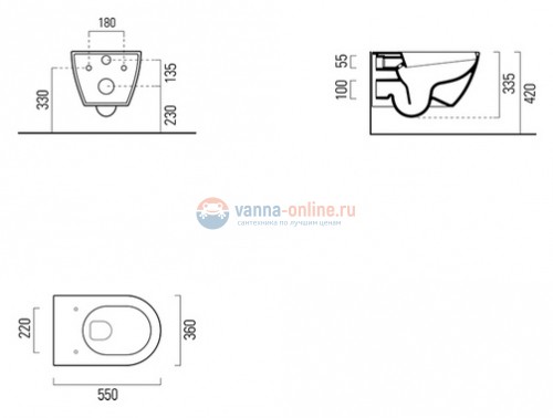Подвесной унитаз GSI Pura 881511 безободковый с крышкой-сиденьем MS86CSN11 SoftClose Slim Подвесной унитаз GSI Pura 881511 безободковый с крышкой-сиденьем MS86CSN11 SoftClose Slim