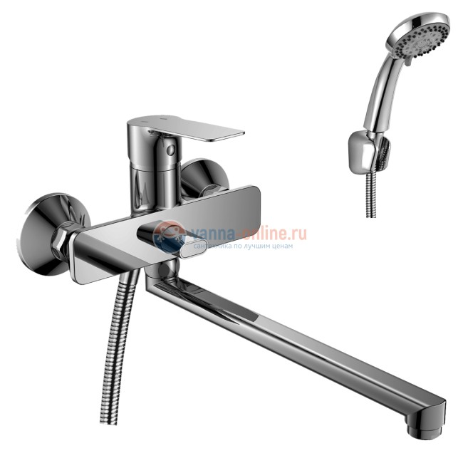 Смеситель Rossinka RS27-33 для ванны универсальный Смеситель Rossinka RS27-33 для ванны универсальный