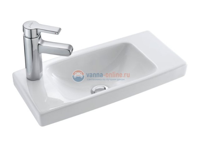 Раковина подвесная Jacob Delafon Odeon Up E4699-00, 50 x 22 см, без переливного отверстия