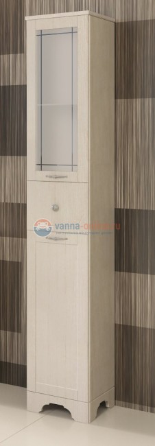 Пенал напольный Dreja Antia 30 правый, капучино