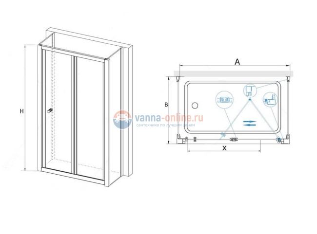 Душевой уголок RGW CL-31, 04093199-11, 90x90x185 см, дверь складная, стекло прозрачное, хром Душевой уголок RGW CL-31, 04093199-11, 90x90x185 см, дверь складная, стекло прозрачное, хром