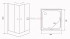 Душевой уголок Timo TL-9002 F Fabric Glass, стекло матовое, 90 х 90 х 200 см