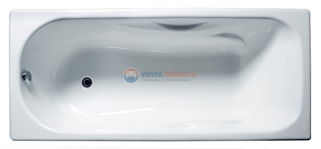 Чугунная ванна Универсал Сибирячка 170x75