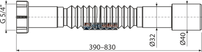 Гофра AlcaPlast A750