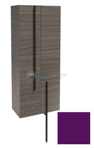 Пенал Jacob Delafon Nouvelle Vague 60 см, EB3048-F26, цвет сливовый глянцевый Пенал Jacob Delafon Nouvelle Vague 60 см, EB3048-F26, цвет сливовый глянцевый