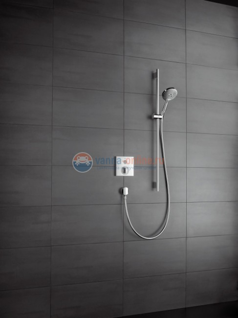 Смеситель для душа Hansgrohe ShowerSelect термостатический, для 1 потребителя, 15767000 Смеситель для душа Hansgrohe ShowerSelect термостатический, для 1 потребителя, 15767000