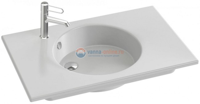Раковина-столешница Jacob Delafon Odeon Rive Gauche EXAW112-Z-00, 80 см, с полированной нижней поверхностью (для установки на мебель) Раковина-столешница Jacob Delafon Odeon Rive Gauche EXAW112-Z-00, 80 см, с полированной нижней поверхностью (для установки на мебель)