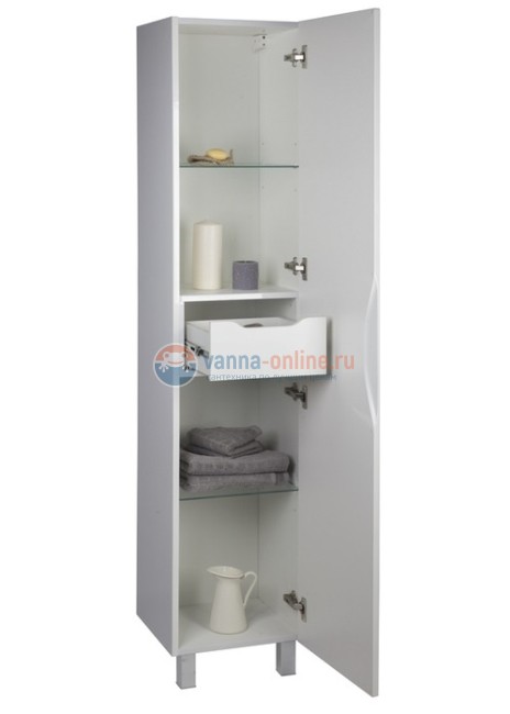 Пенал Iddis Custo CUS40W0i97 40 см напольный, белый