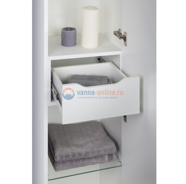 Пенал Iddis Custo CUS40W0i97 40 см напольный, белый