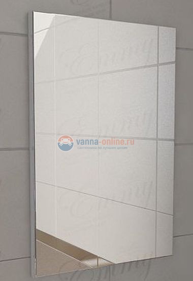 Зеркало Emmy Сатин 50 см, stn50bel, белое