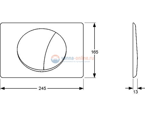 Инсталляция для унитазов Mepa VariVIT A31 514306 4 в 1 с кнопкой смыва Sun хром с удлиненным крепежом 90-500 мм Инсталляция для унитазов Mepa VariVIT A31 514306 4 в 1 с кнопкой смыва Sun хром с удлиненным крепежом 90-500 мм